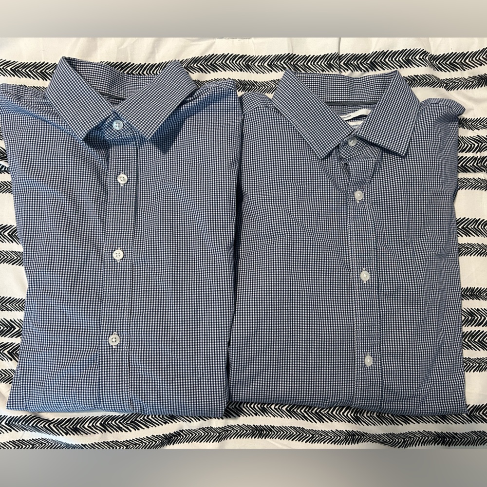 Old Navy, Long Sleeve, Button Down, Size M - lot of 2